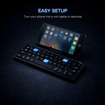 FlexType™ Portable Laptop Keyboard – Turn Your Phone Into A Workstation